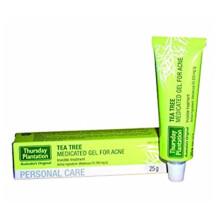 Thursday Plantation Tea Tree Gel - 25g - Skin Repairing and Moisturizing for Acne  Pimples  and Blackheads - Natural Tea Tree Oil Formula