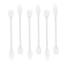Paper Stick Thick Cotton Swabs with Precision and Flattened Tip 375pcs Pointed&Flattened Tip Cosmetic Applicators XL Size