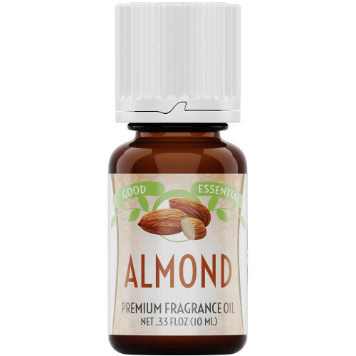 Good Essential - Επαγγελματικό Έλαιο Αμυγδάλου 10 ml για Διηθητές, Κεριά, Σαπούνια, Αρώματα