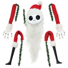 (Jack) The Grinch Santa Claus Stitch Jack Christmas Tree Ornament Joyful Decor Holiday
