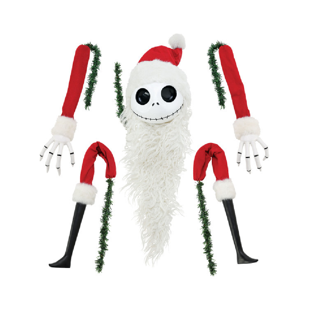(Jack) The Grinch Santa Claus Stitch Jack Christmas Tree Ornament Joyful Decor Holiday