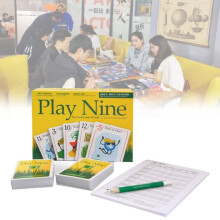 Card Play Nine Board Games Family Entertainment Multiplayer Party Item Activity
