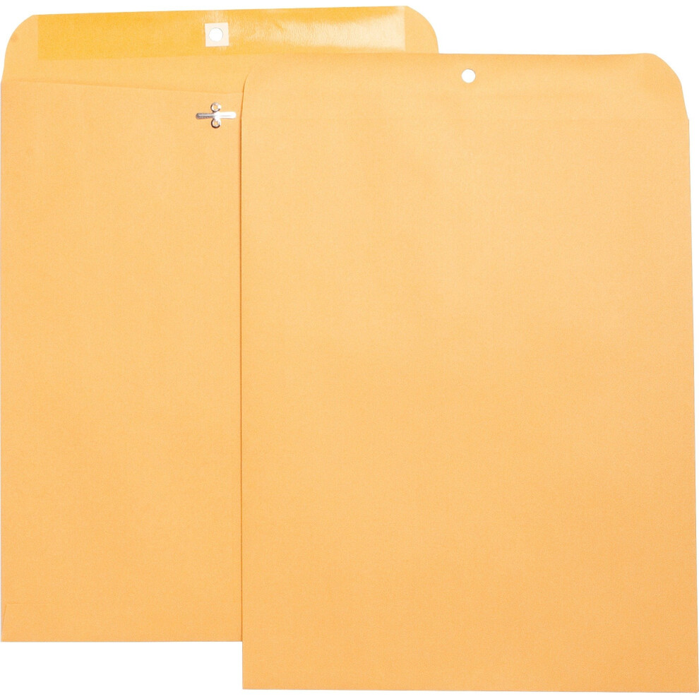 Photos - Envelope / Postcard Source Business  36675 HVY-Duty Clasp Envelopes 11-1/2-Inch x14-1/2-Inch 100/BX Brown Kraft BSN36675 