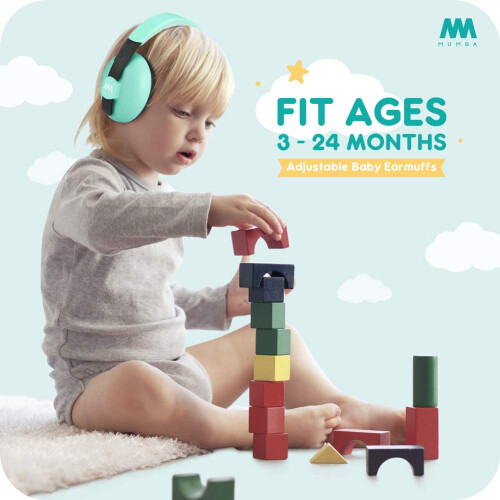 Mumba Unisex Baby Modern Aqua Medium (1 Stück) 1