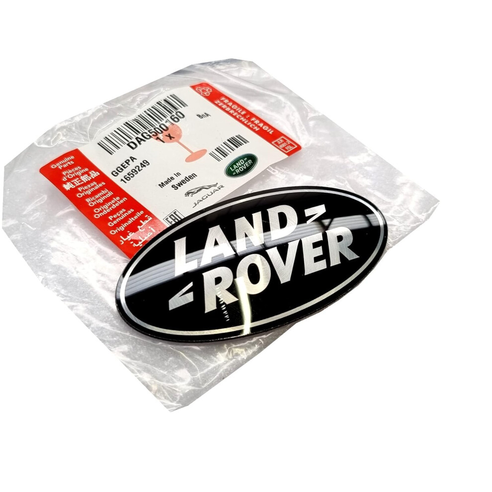 Land Rover Genuine Oem Range Rover Sport Grille Grill-Emblem Badge Nameplate Dag500160 Black