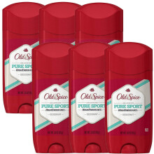 Old Spice High Endurance Deodorant fr Mnner Pure Sport  3 Unzen / 85 g x 6er-Pack