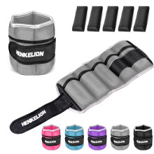 Henkelion - Juego de pesas ajustables para tobillos (2,7 kg) para mujeres, hombres y ni os, para entrenamiento de fuerza, para mu ecas, gimnasio,