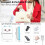 (pink) Portable Mini Bluetooth WiFi New Wrong Printer Mobile Phone Photo Title Note Hot Print Pocket Student Error Label Printer 5