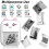 (pink) Portable Mini Bluetooth WiFi New Wrong Printer Mobile Phone Photo Title Note Hot Print Pocket Student Error Label Printer 2