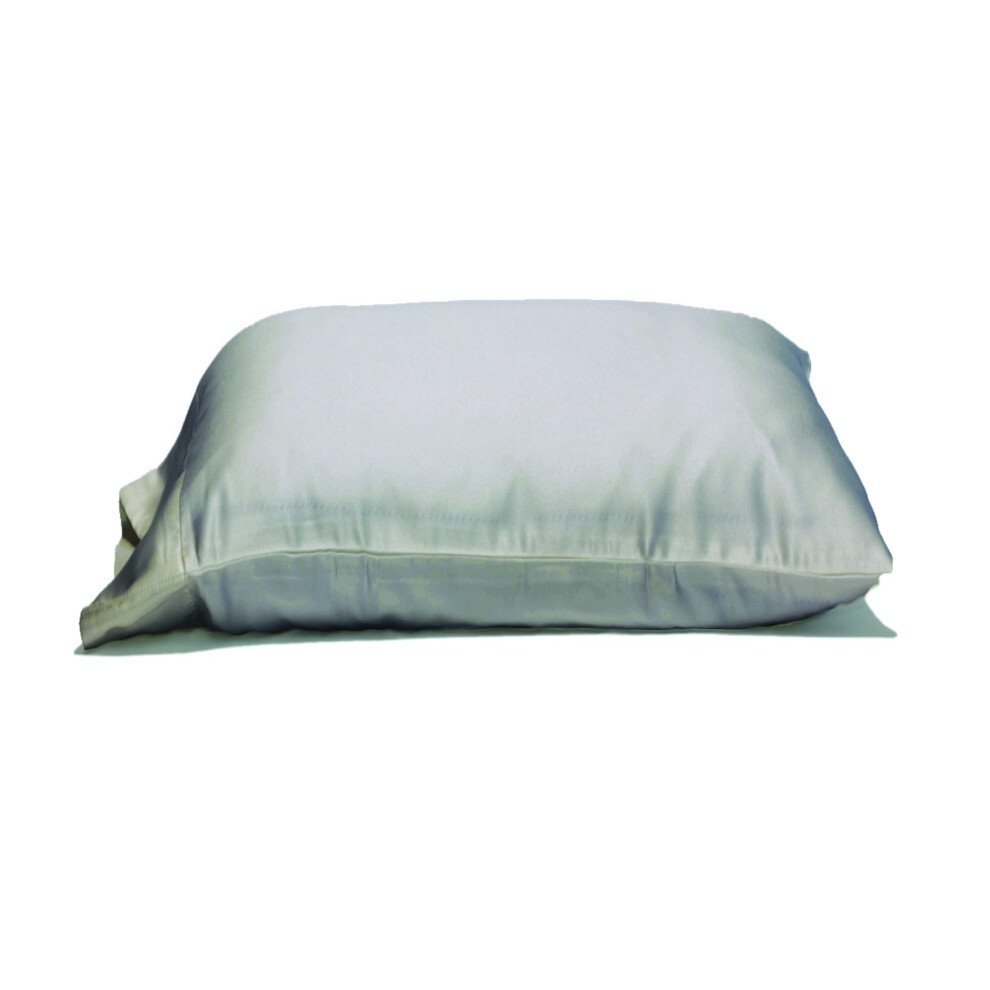 Taie d'oreiller surdimensionn   e Gravity Sleep. Taie d'oreiller extra large, 100 % coton, 300 fils/cm    (lot de 2, Queen size, 58 x 86 cm, beige)