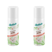 Batiste Droogshampoo Bare Mini Reisformaat 1,6 oz (verpakking van 2)