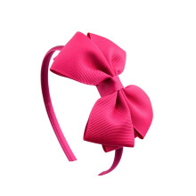 Lovefairy Girl's Fashion Pure Color Bowknot Pandeb?nd Flerfarvet valgfrit til rejsefotografering dagligdagen (Fuchsia)