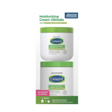 Cetaphil Hidratl Krm Ultimate Prebiotikus Aloval Nagyon szraztl szrazig rzkeny borre 2 csomag  20 uncia s 16 uncia