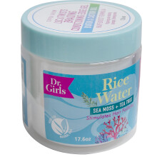 Dr. Girls Braiding Conditioning Edge Gel/17,6 uncia/48 Hour Hold/Extra Mega Hold (Sea Moss+ Tea Tree)