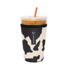 Sok It Java Sok Iced Coffee & Cold Soda ge?oleerde neopreen cuphoes (koeprint medium: 22-28 oz)