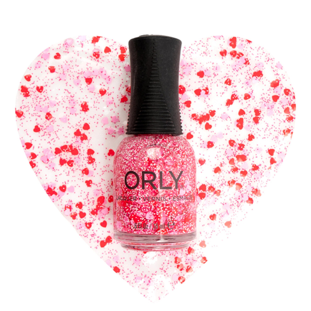 Orly Nail Polish Valentine's Day Trio (Peel Off Base Coat & Let's Go Girls)