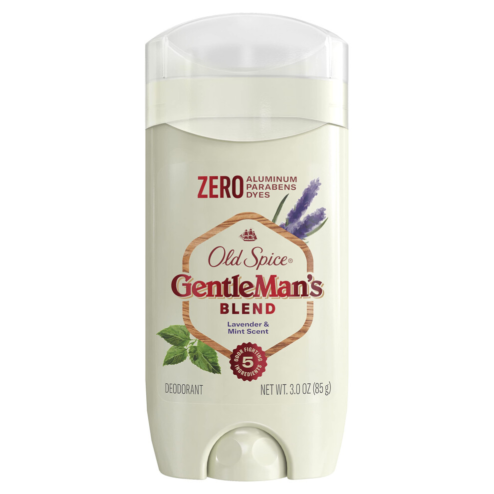 Old Spice  GentleMan's Deodorant Aluminum Free - Lavender & Mint  3 Ounce