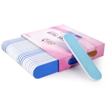 25 st Ministorlek PANA Professional dubbelsidiga nagelfilar - bl 100/100 korn - Emery Board Nagelbuffertfil Manikyr Pedikyr Nagellackare Tvttba