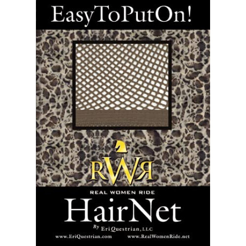 RWR No Knot Equestrian Hair Net (Mediumbrunt)