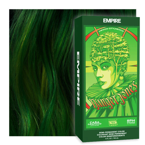 Danger Jones semi-permanent h?rfarve (Empire - Green)