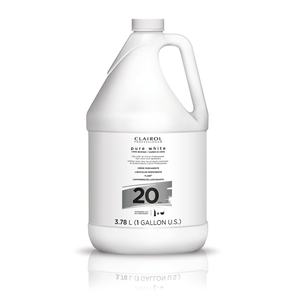 Clairol White Professional Pure 20 Volume Crme Developer 128 Oz
