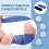 120 Pcs Bowling Thumb Tape Elastic Protector,B 6