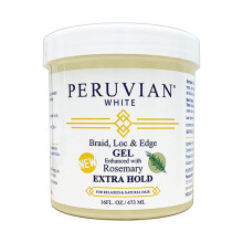 Perui fehr Braid Loc s Edge Gel EXTRA HOLD a nyugodt s termszetes hajhoz 16 oz. (Rozmaring)