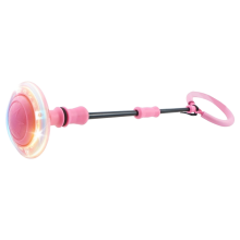 Pink Ankle Skip Ball with Flashing Lights, It Toy for Kids