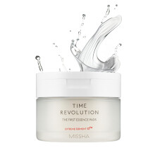 MISSHA Time Revolution The First Essence Toner Pads (75 prna)  AHA hidratl nagyobb mretu, fejlett fermentcis felszvds hmlaszt prnk