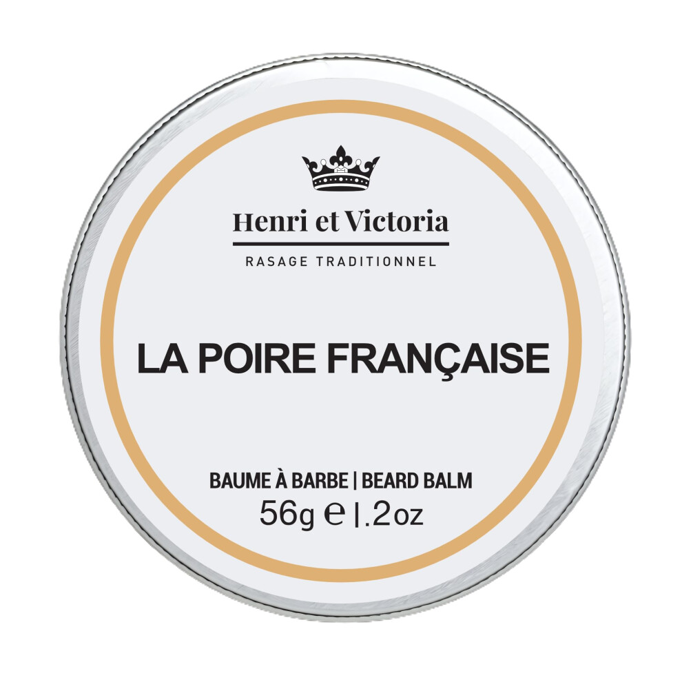 Henri Et Victoria Beard Balm For Men - Moisturizing Non-Greasy Beard Softener Soothes Beard And Skin Prevents Dryness Flaking Dandruff Skin Irritation Ingrown Ha