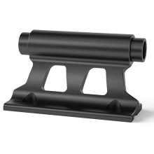 2Pcs Bike Fork Mount Quick Release Luggage Rack with Thru Axle Black