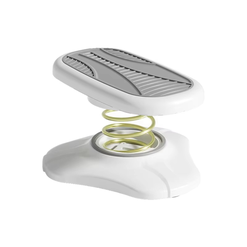Ankle Foot Stretcher for A Better Bathroom Stool Gray