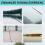 Multi-Joint Straight Handle Fishing Rod Portable 210cm 7