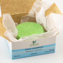 Limoux Cosmetics Solid shampoo bar for normal to oily hair - Brightening Nourishing and Softening - 2.65 oz - Paraben Free Cruelty free Vegan Eco