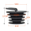 Scupper Plugs,Push-in Boat Drain Plugs with Ring Pull,Scupper Stopper 5