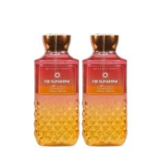 Drkov sada sprchovho gelu Bath & Body Works 10 oz kad balen po 2 (Fiji Sunshine) 10,00 unce (balen po 2)