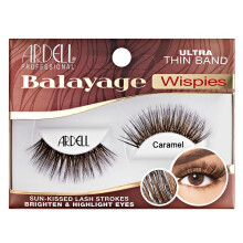 Ardell Balayage Wispies Valse Wimpers - Karamel Volle Volume Natuurlijke Look Langdurige Wispy Wimpers voor Extra Definitie en Lengte 1-Pack