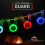 Tent rope light guard, hanging lamp small flashlight multicolor 6