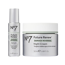 Starter Kit No7 Future Renew Care Starter Kit Damage Reversal Serum + Nocn krm Anti-Aging Pce o plet Cle na viditeln znmky pokozen pleti