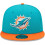 New Era New Era NFL 9FIFTY 2-Tone ????????e?? ?ap??? Snapback ??a ???e??? ?a?????e? se ????? (Miami Dolphins) 2