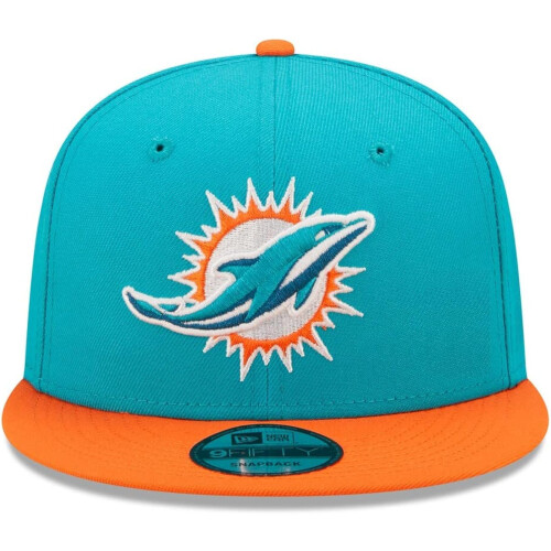 New Era New Era NFL 9FIFTY 2-Tone ????????e?? ?ap??? Snapback ??a ???e??? ?a?????e? se ????? (Miami Dolphins) 1