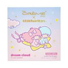 The Crme Shop x Sanrio Little Twin Stars Dream Cloud Eyeshadow Palette: 9 Versatile Pigments Ethereal Mattes to Shimmers Ultra-Rich Pigmentation Comp