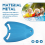 Blue EVA Back Float Kickboard Training Plate for Adult Children 10