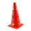 12 Inch Color Perforated Plastic Cone 10 Pack Set - with Storage Bag 8