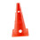 12 Inch Color Perforated Plastic Cone 10 Pack Set - with Storage Bag 7