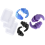 Silicone Earplugs,Waterproof Swimming Ear Plugs,Black++Blue 5