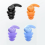 Silicone Earplugs,Waterproof Swimming Ear Plugs,Black++Blue 3