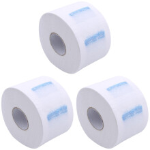 A Shave Factory Neck Strip eldobhat borblypapr tekercs (3 tekercs fehr vdi a nyakt, higinikus opci az uniszex fodrszoknak minden korosztly
