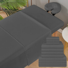 XOLLOZ Massagetafel Laken Sets - 4 Set Bundel, 120GSM Dubbel Geborsteld Microvezel