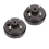 2Pcs Golf Cart Brake Drum Hub Assembly for 1982-Up 2